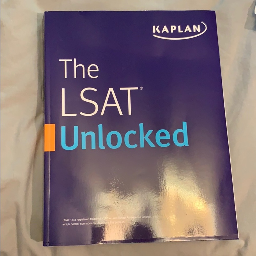 Kaplan The LSAT Unlocked 2018-2019 PLUS 15 tests!!